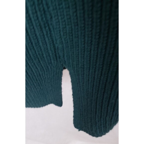 Old Navy Womens Cardigan Open Front 3X Hunter Green Oversized Pocket Casual Cozy - Picture 5 of 6